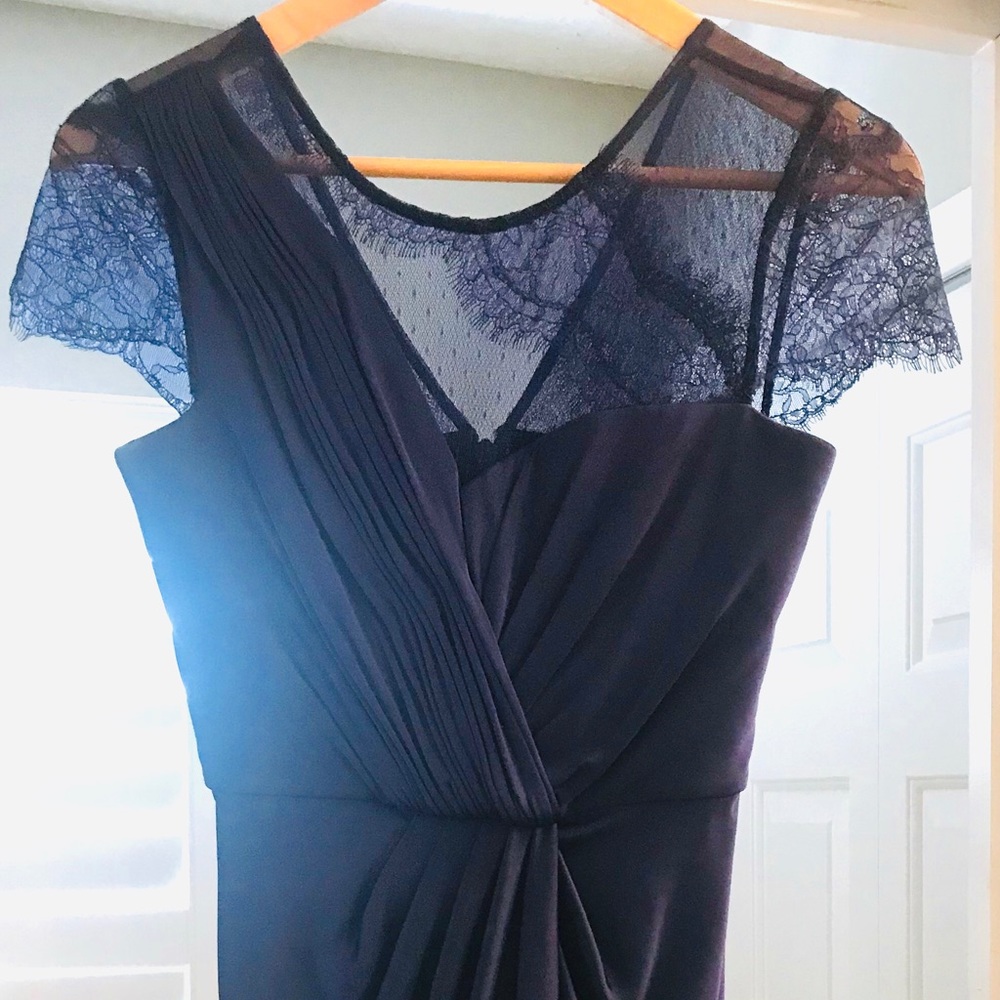 BCBG MaxAzria Lace Sleeve Dress